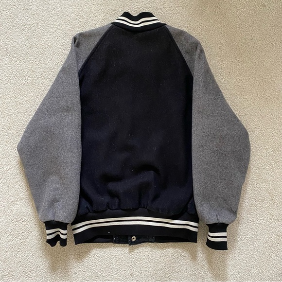 Vintage Wool Blend Varsity Jacket - Picture 2 of 8